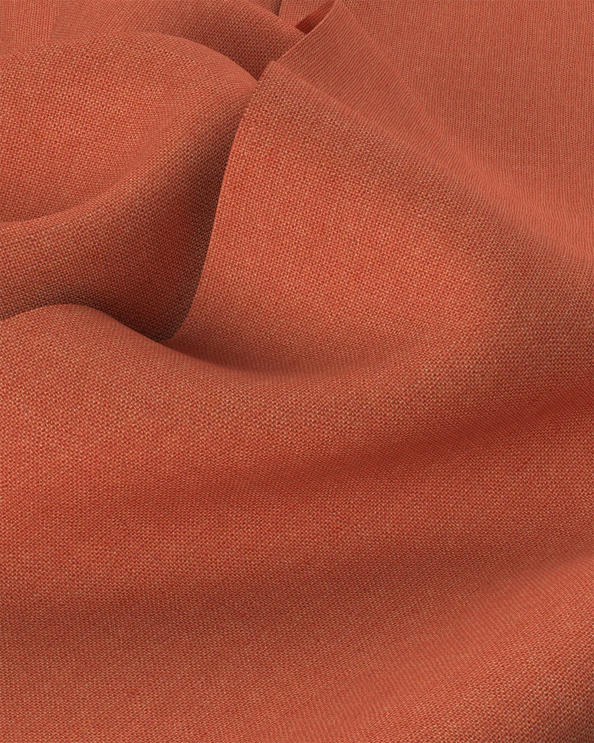100% Linen Shirt - Rust - Image 3