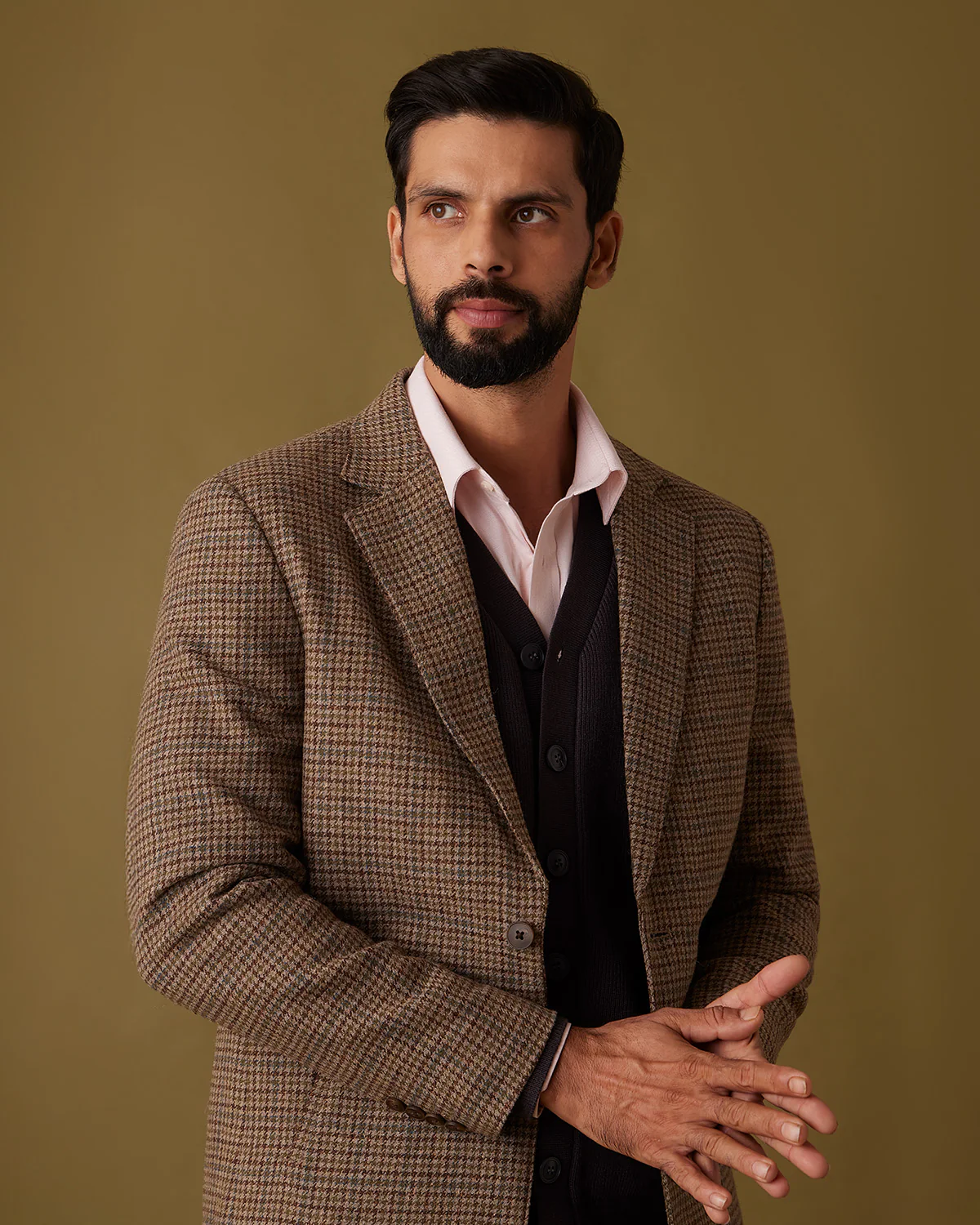 Bracken Houndstooth Tweed Jacket - Error. - Image 2