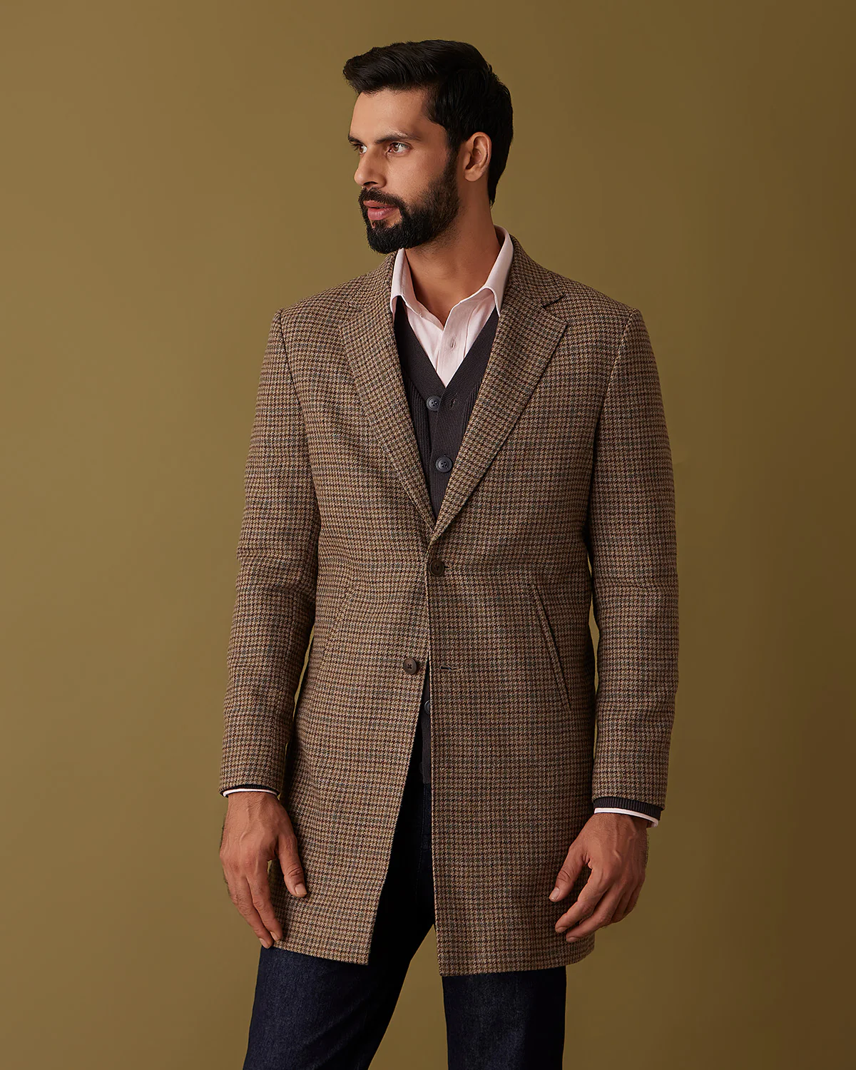 Bracken Houndstooth Tweed Jacket - Error. - Image 5