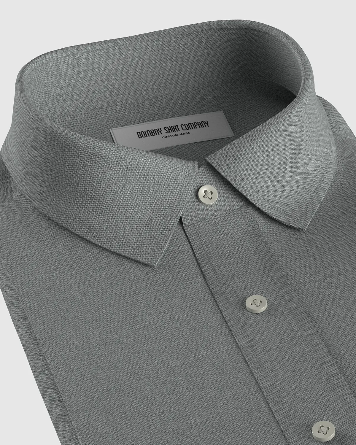 100% Linen Shirt - Green