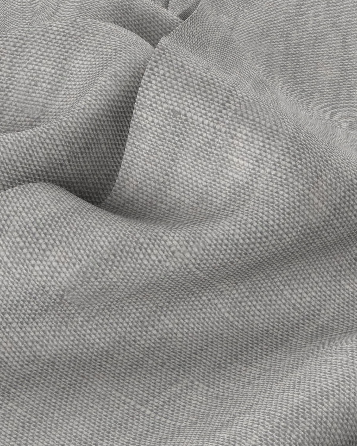 100% Linen Shirt - Light Grey - Image 3