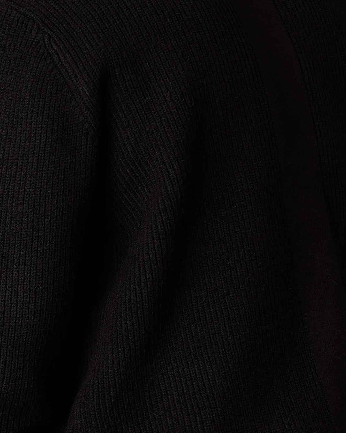 Alpine Half-Zipper Sweater - Black - Image 5