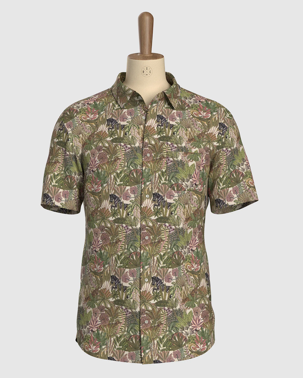 Amaria Cotton Silk Printed Shirt - Multicoloured - Image 2