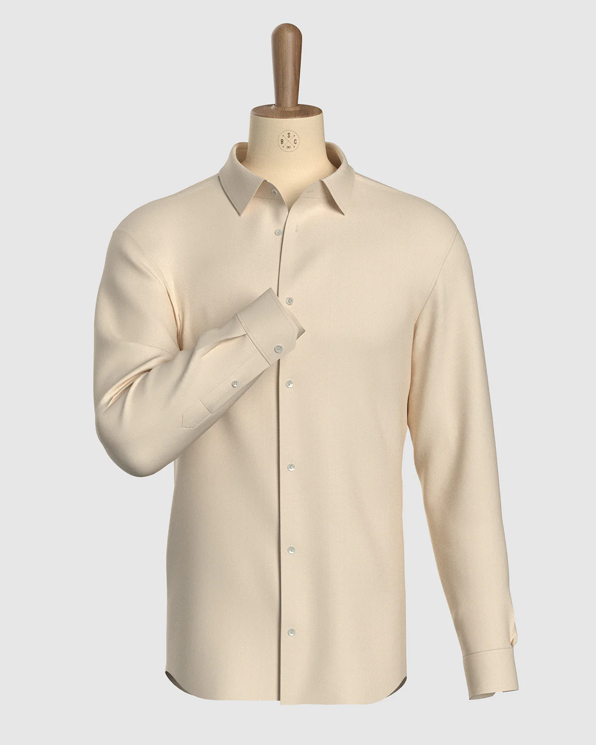 Aquila Dobby Shirt - Yellow - Image 2