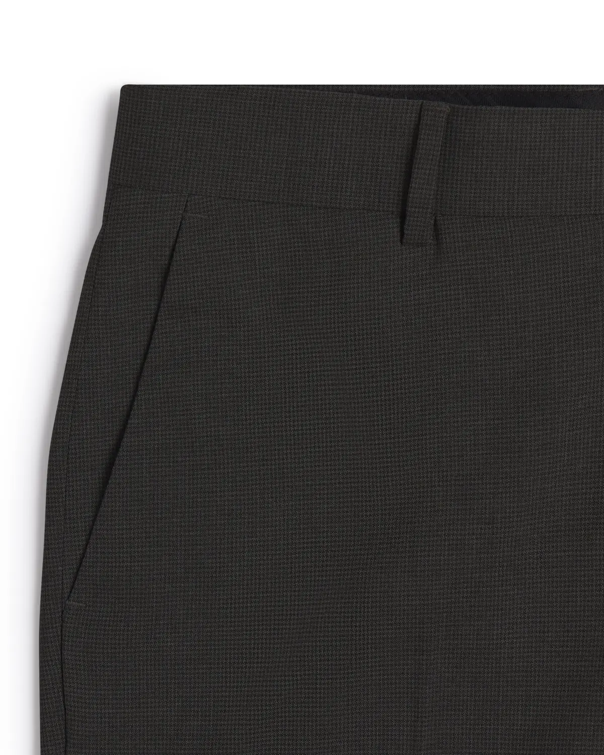 Aurelis Houndstooth Stretch Dress Pants - Grey - Image 4