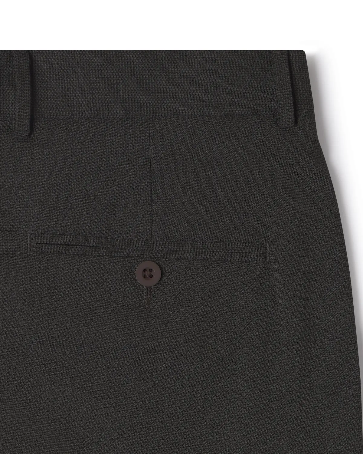 Aurelis Houndstooth Stretch Dress Pants - Grey - Image 5