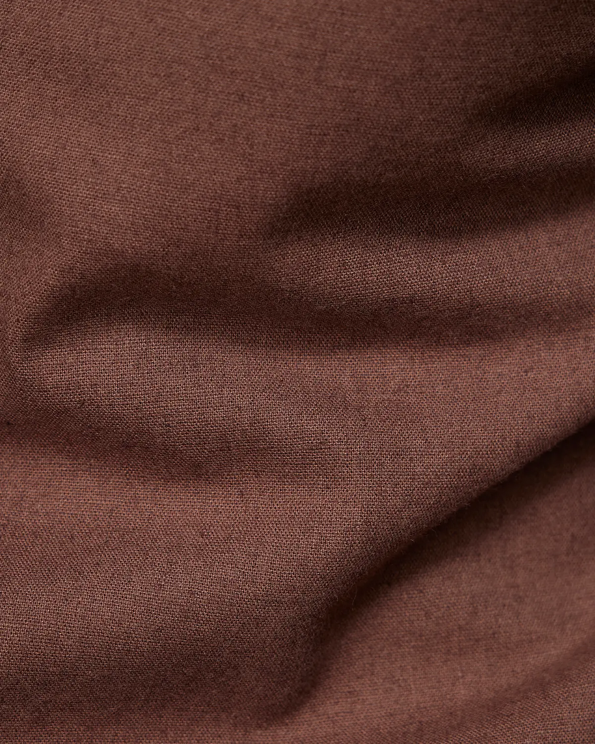 Aven Cotton Linen Shacket - Brown - Image 6