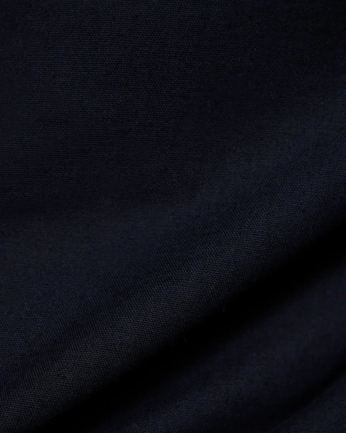 Aven Cotton Linen Shacket - Navy - Image 5