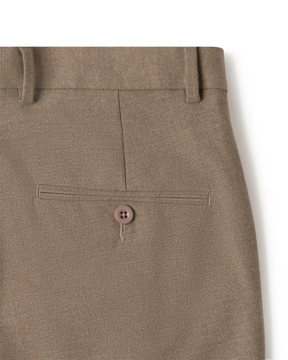 Aviron Structured Dress Pants - Deep Khaki - Image 5