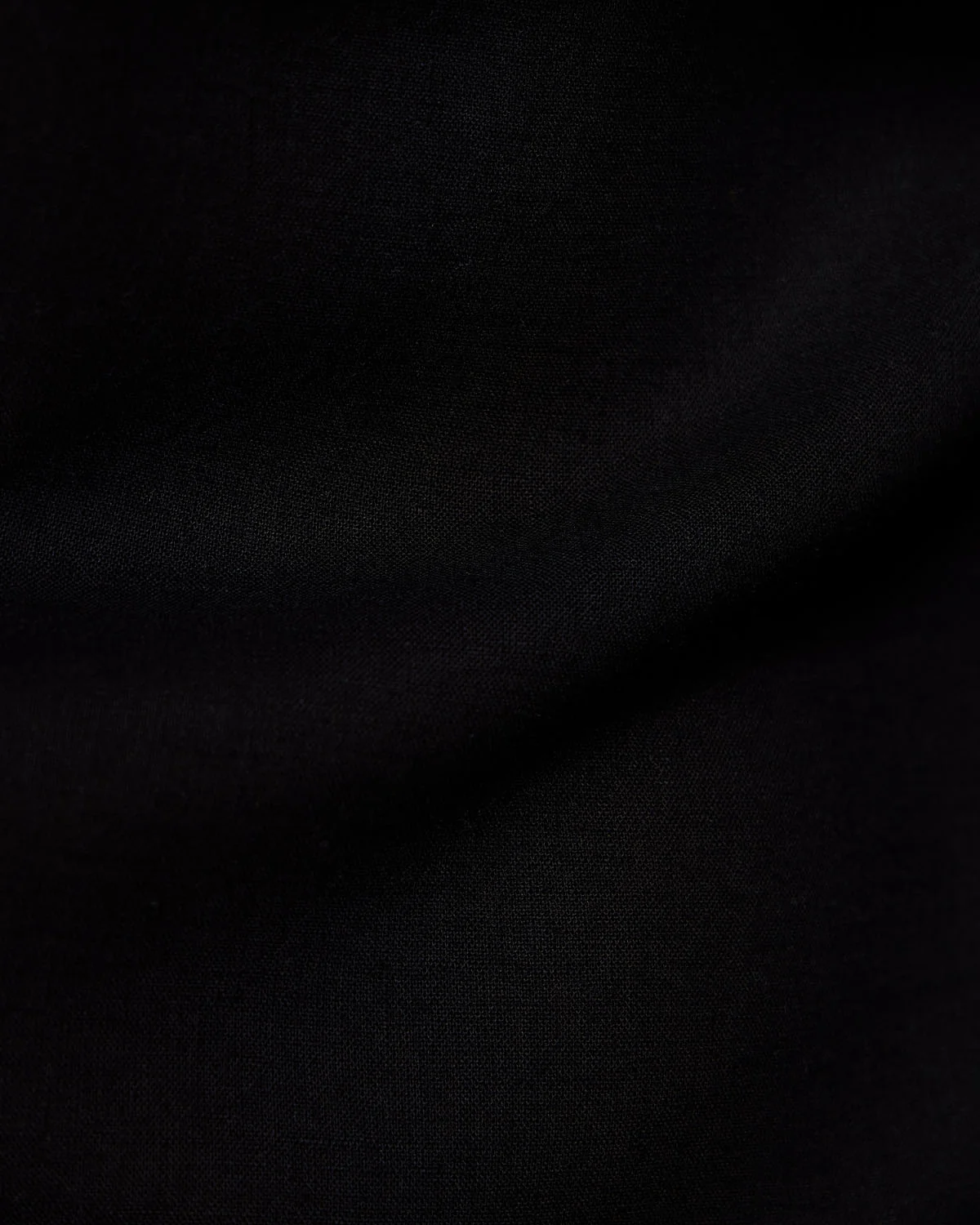Black Half-Sleeve Soft Washed Shirt - Image 6