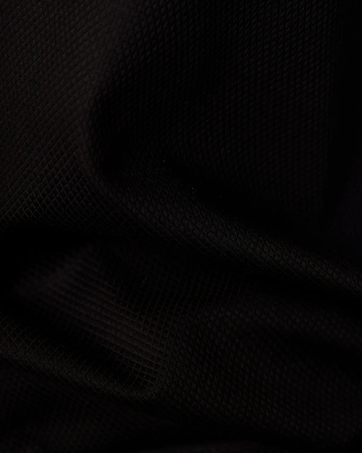 Black Textured Dobby Shirt - Image 5