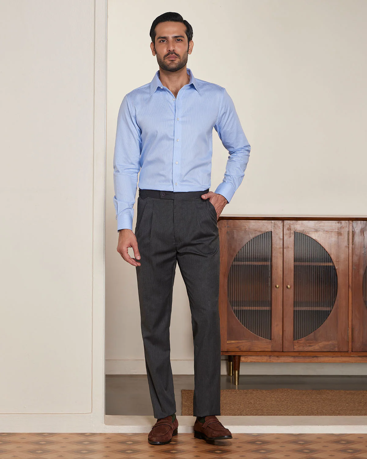 Blue Striped Shirt - Image 4