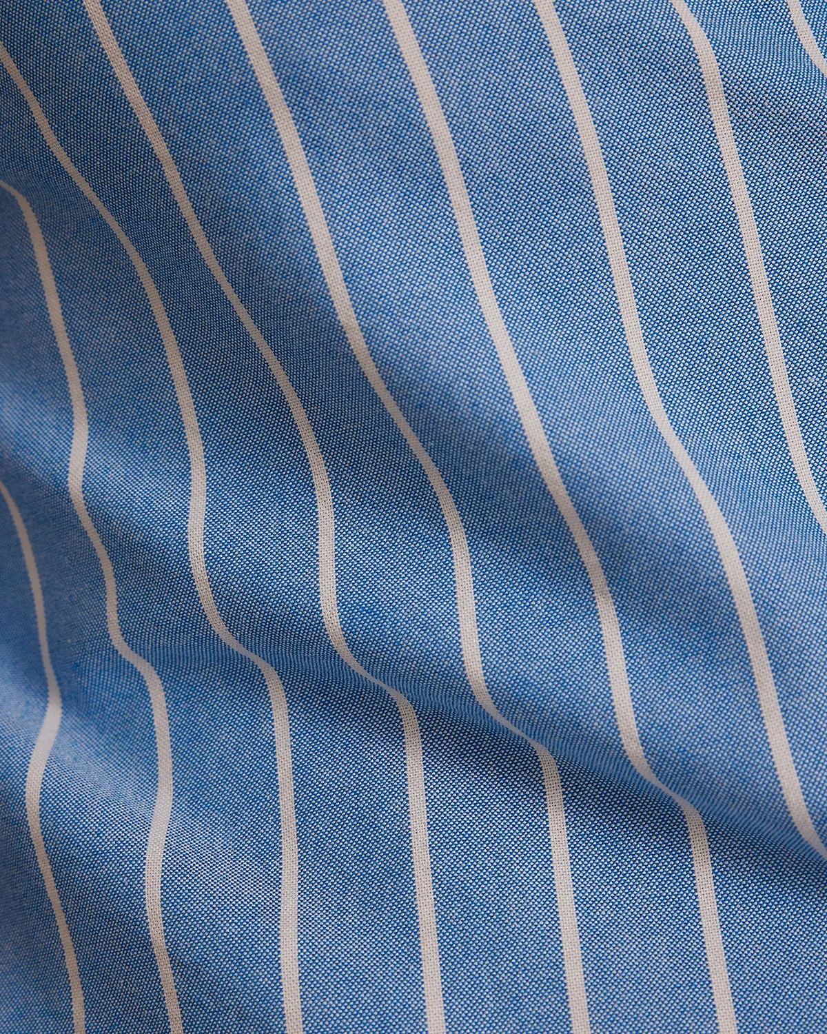 Blue & White Oxford Striped Shirt - Image 5