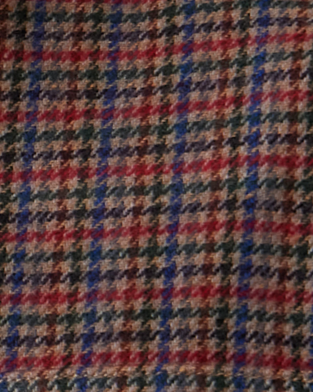 Bramble Houndstooth Tweed Shacket - Khaki - Image 4