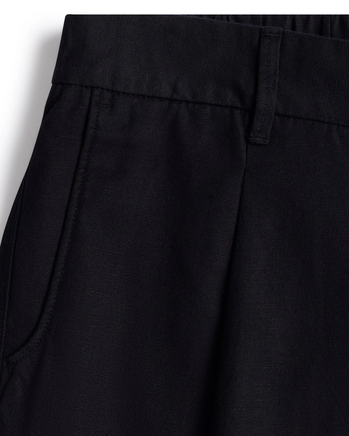 Breezescape Cotton Linen Pants - Black - Image 2