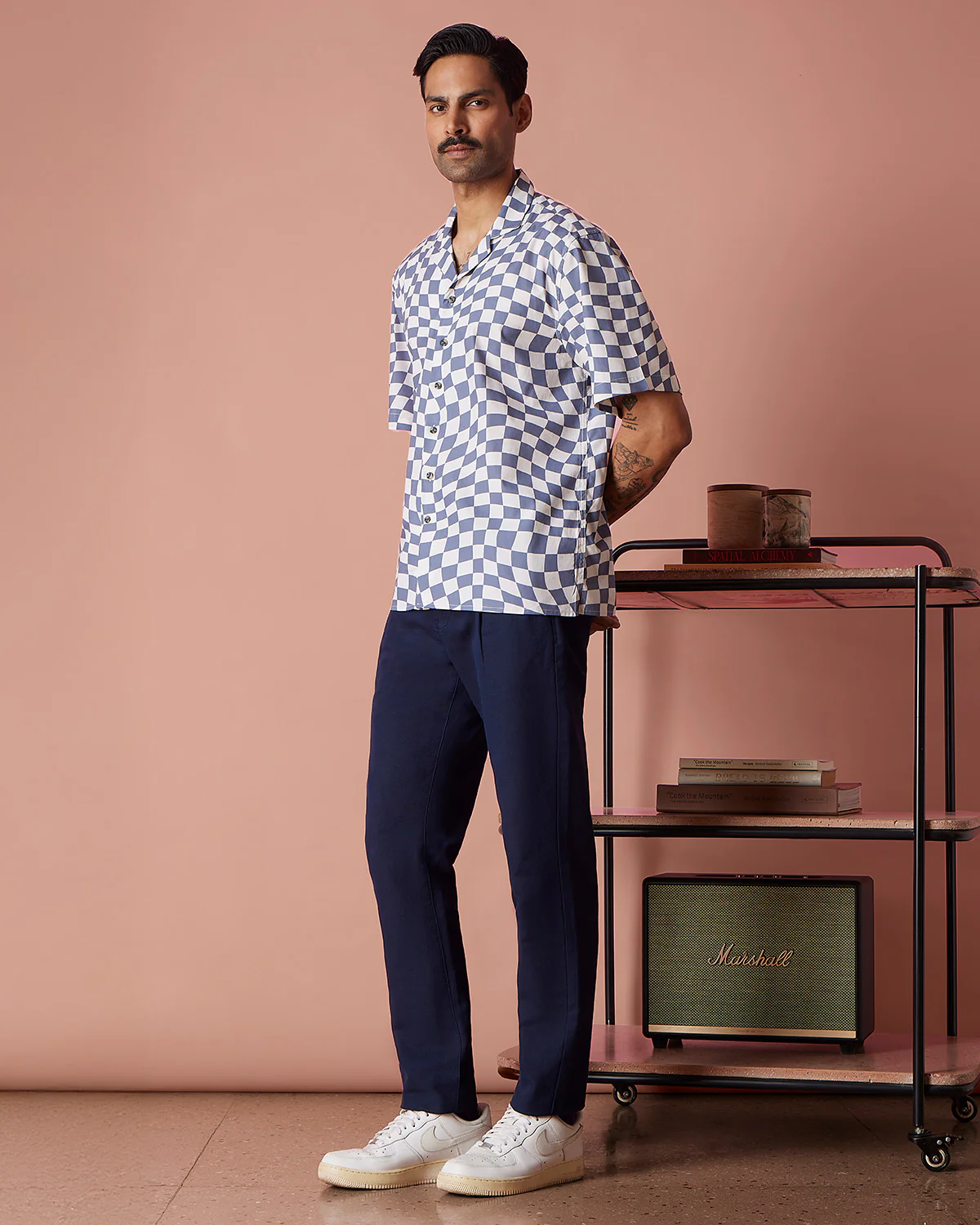 Breezescape Cotton Linen Pants - Navy - Image 2