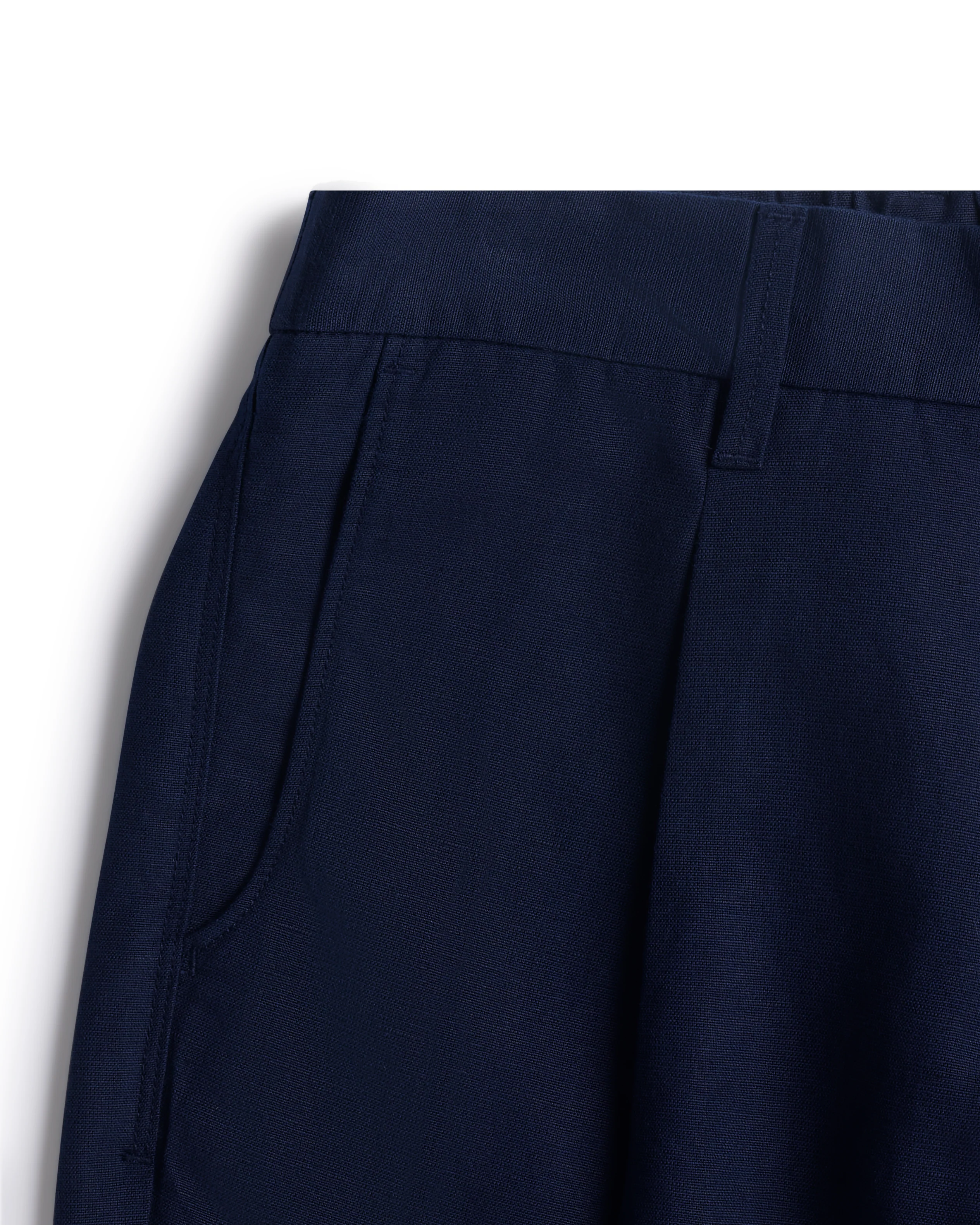 Breezescape Cotton Linen Pants - Navy - Image 3