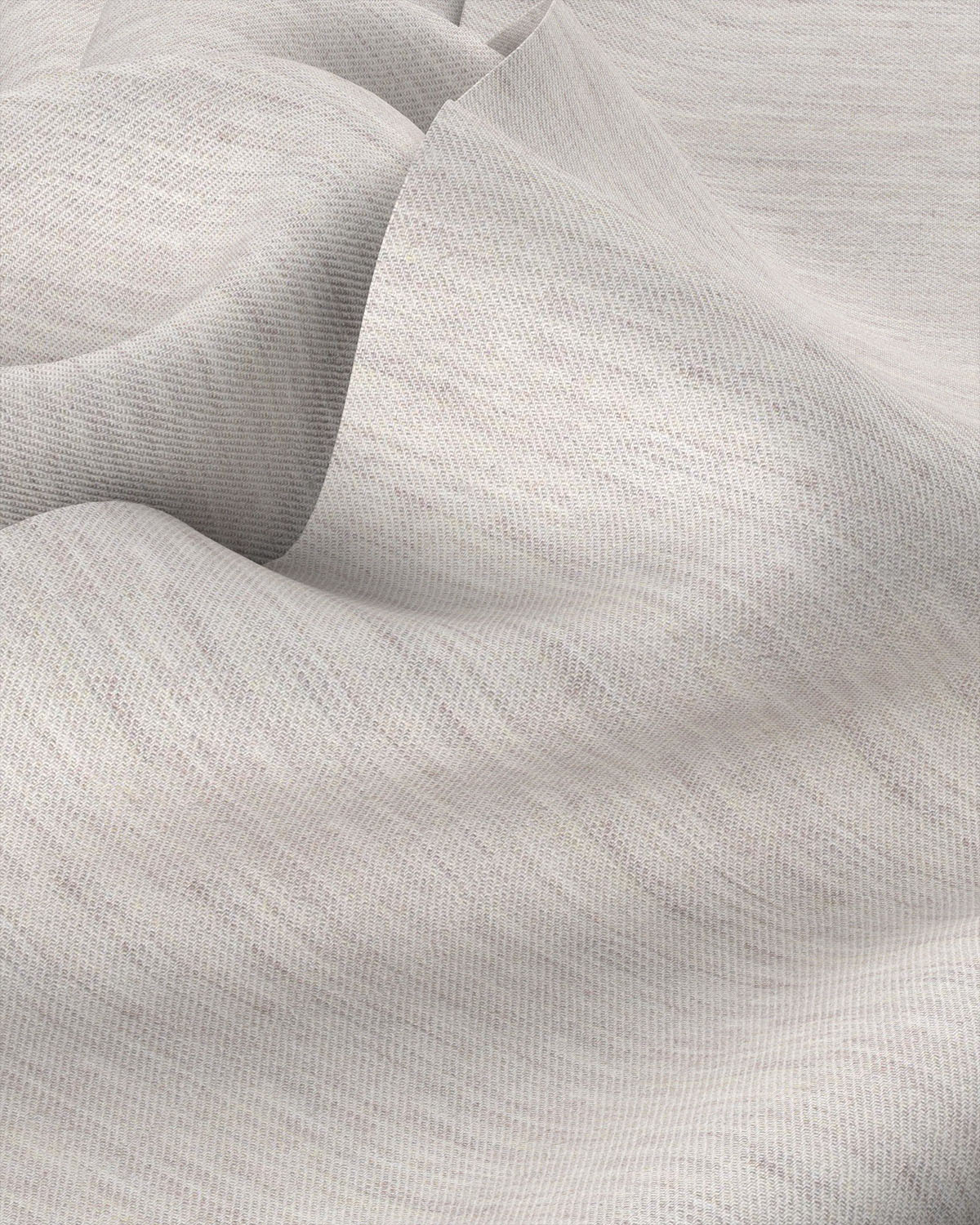 Brushed Twill Shirt - Beige - Image 3