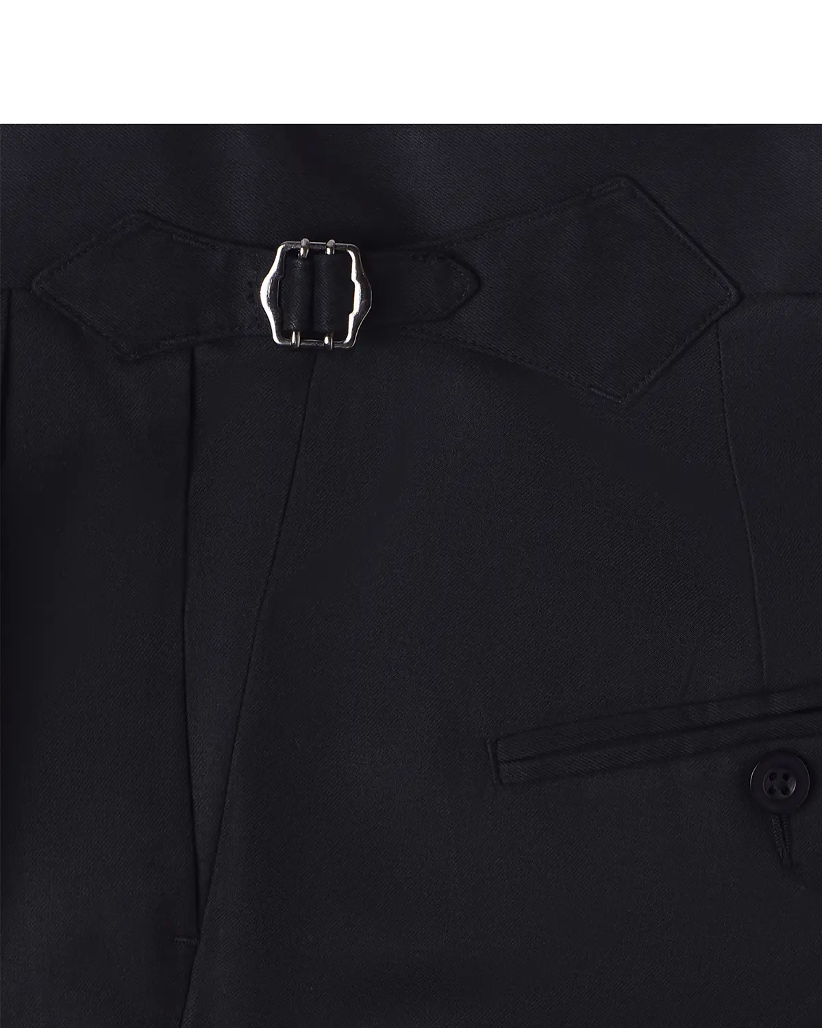 Cascade Relaxed Neapolitan Dress Pants – Black - Image 5