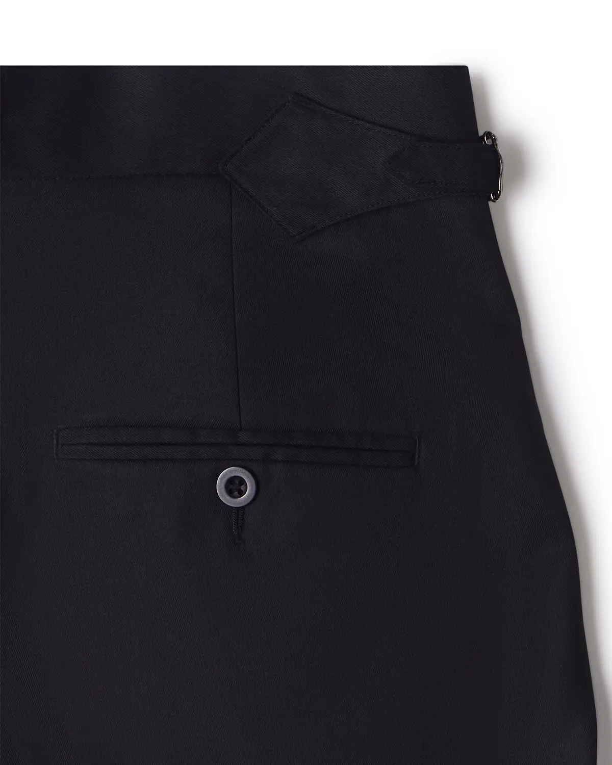 Cascade Relaxed Neapolitan Dress Pants – Black - Image 6