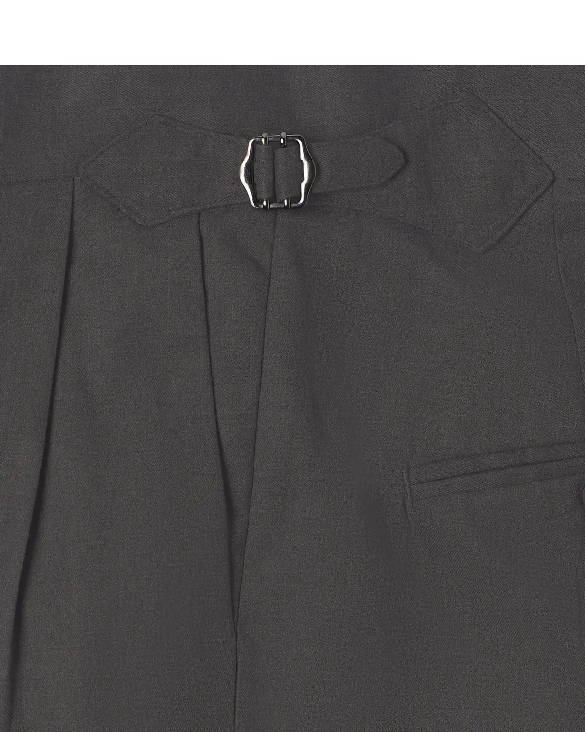 Cascade Relaxed Neapolitan Dress Pants – Grey - Image 5
