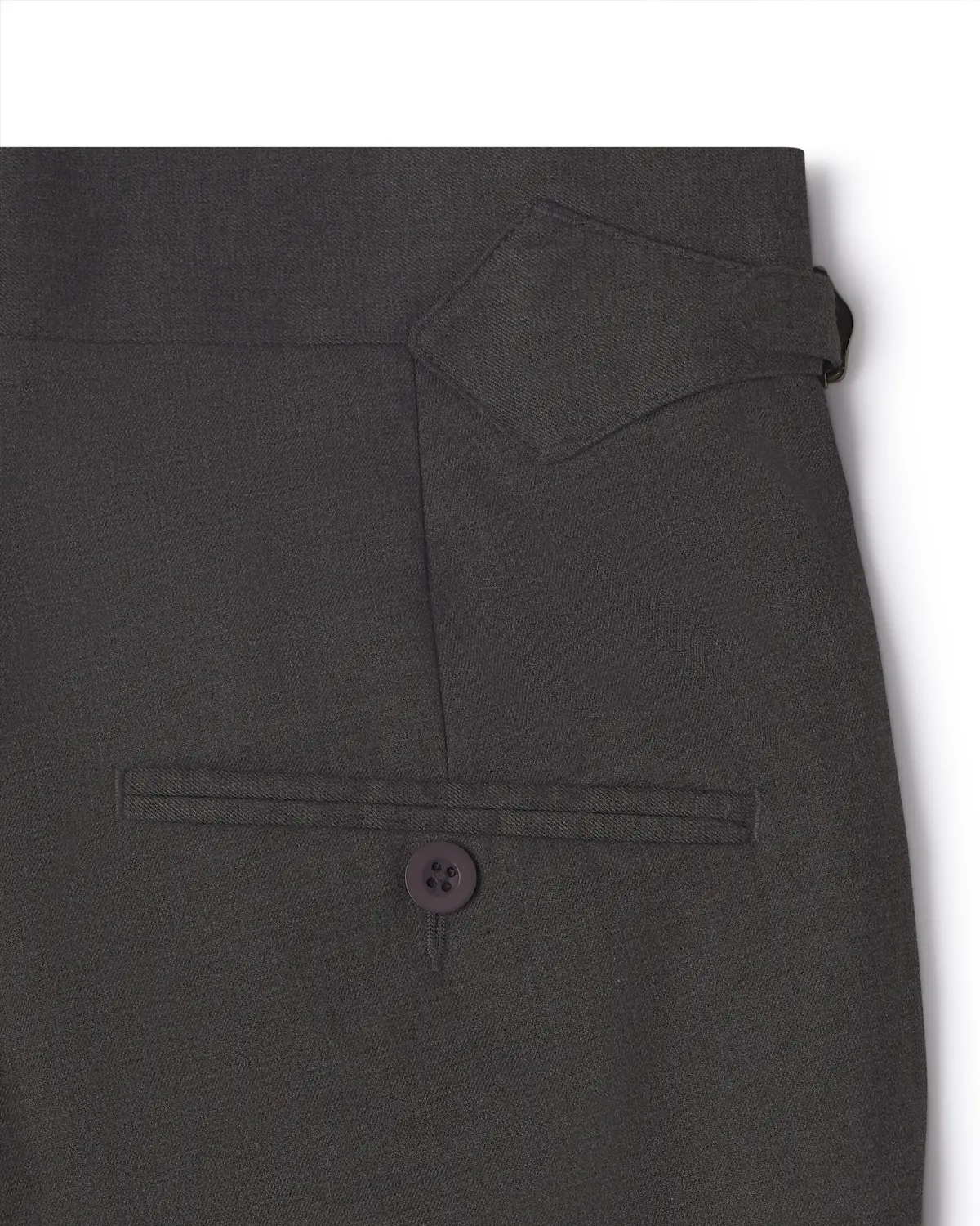 Cascade Relaxed Neapolitan Dress Pants – Grey - Image 6