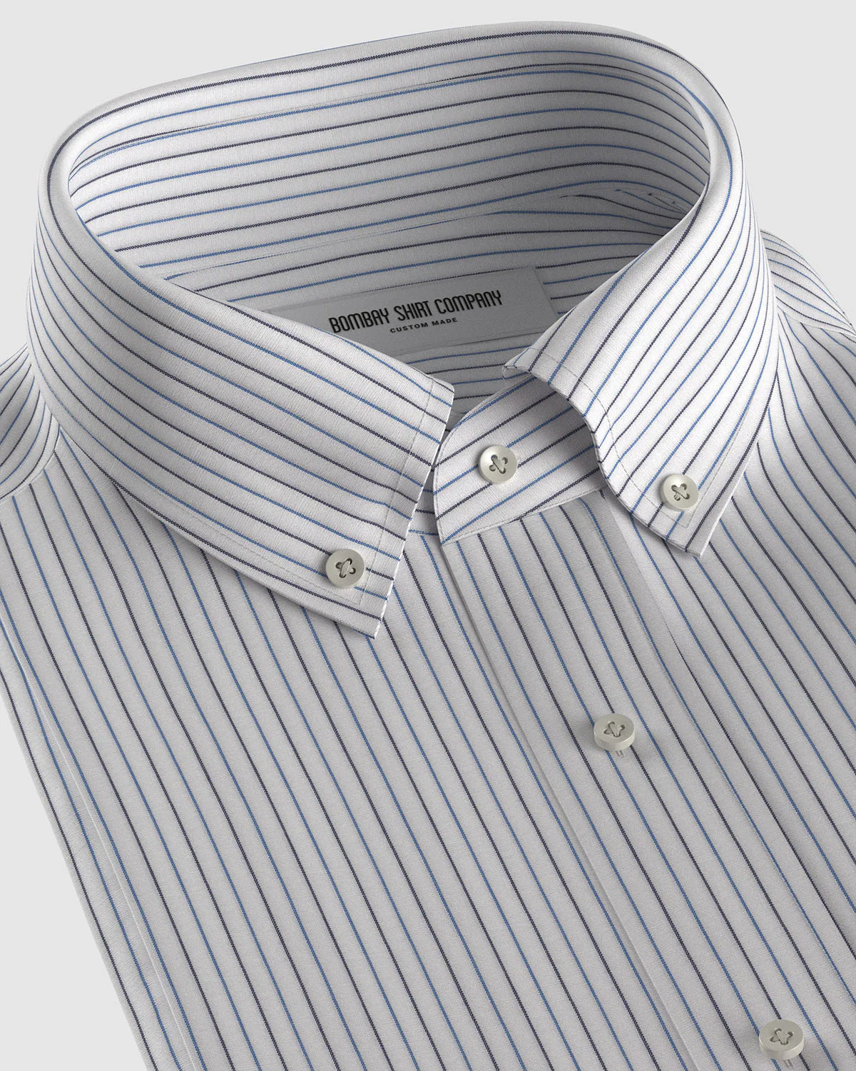 Centaur Oxford Striped Shirt - Blue & Black