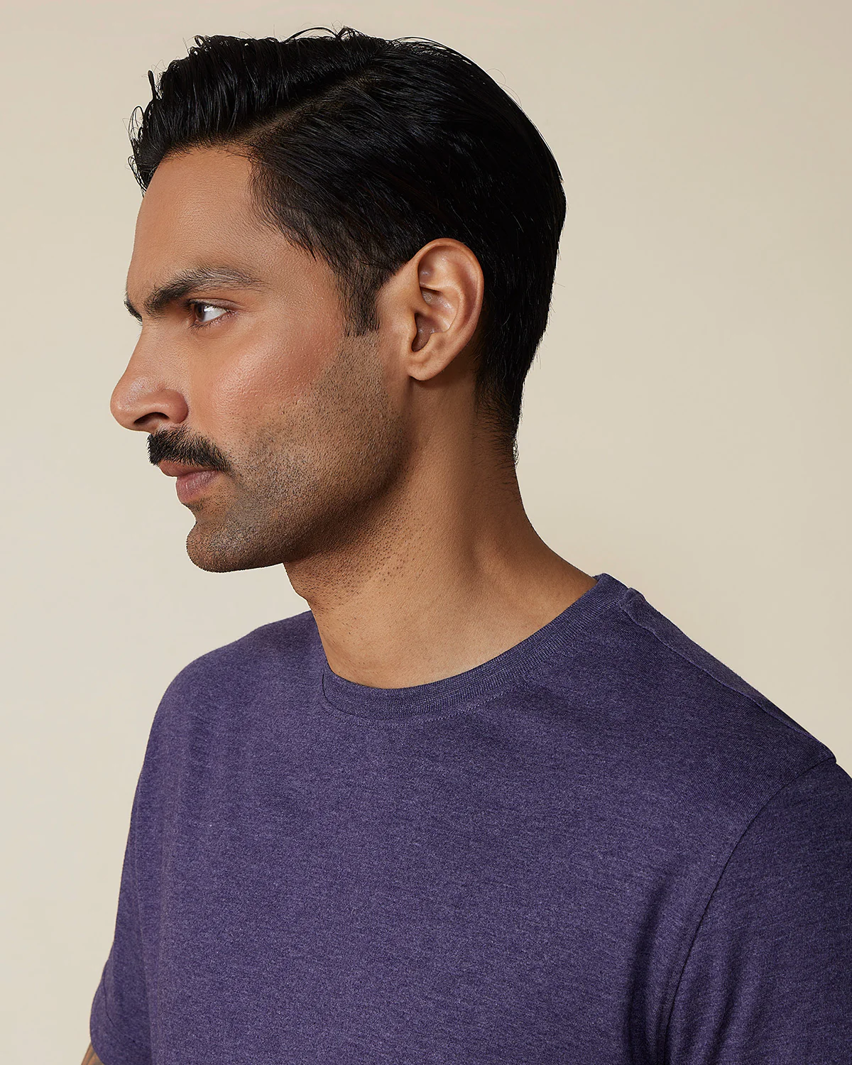 Cityof Melange T-shirt - Purple - Image 3