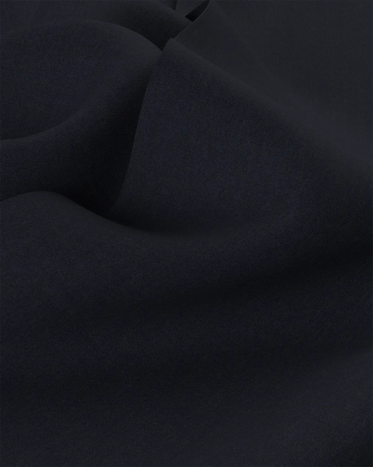 Cotton Poplin Shirt - Navy