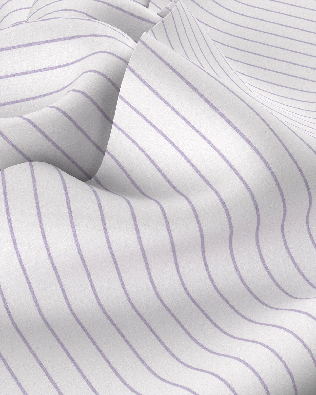 Everett Poplin Broad-Striped Shirt - Purple - Image 3
