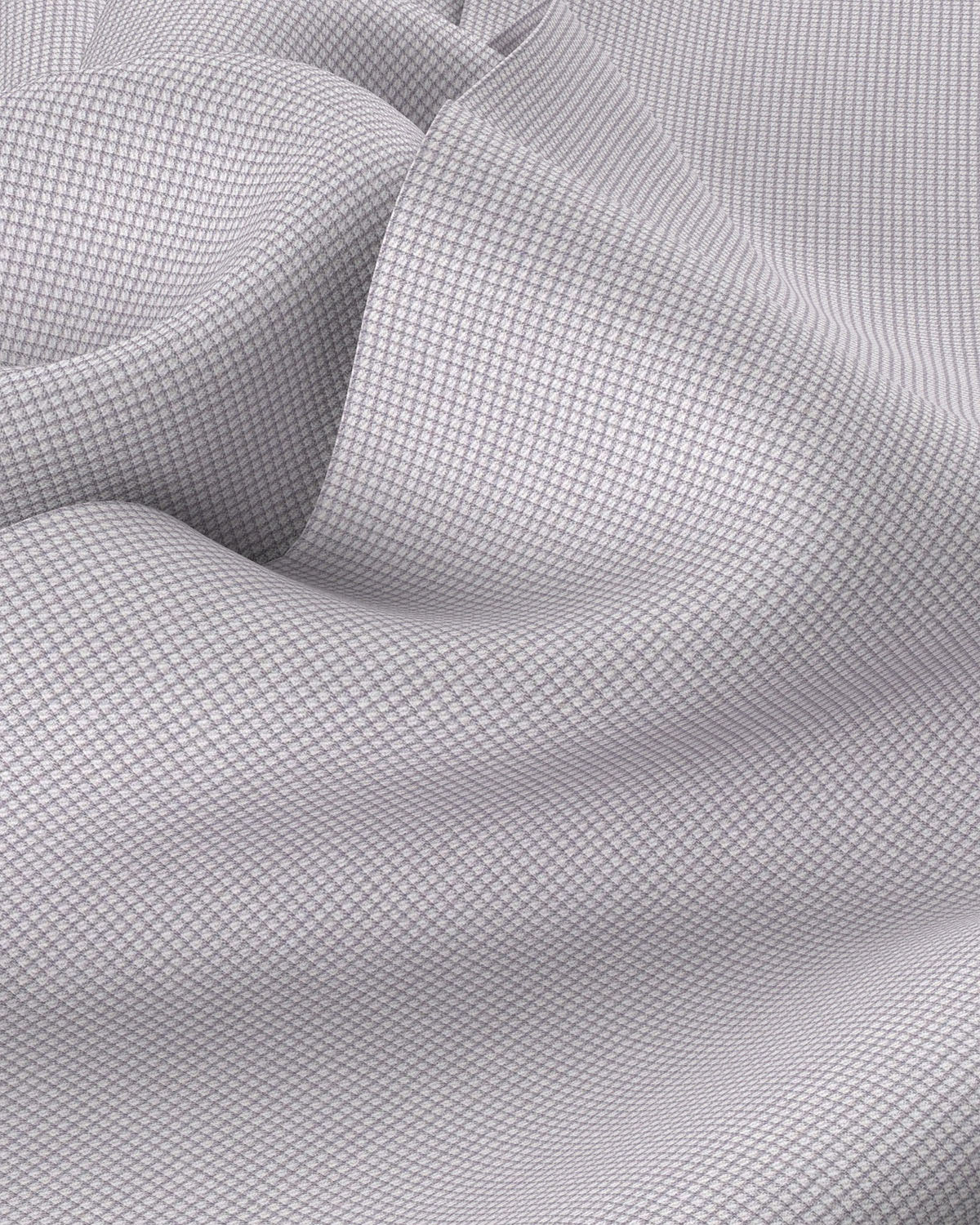 Eversley Twill Micro Checked Shirt - Grey - Image 4