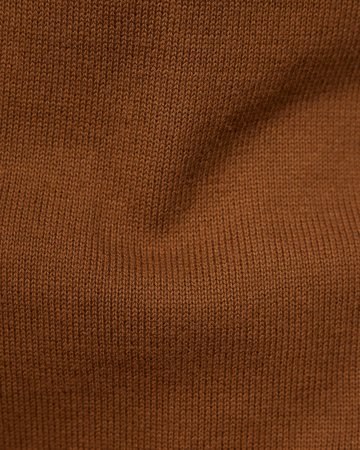 Signature Flat Knit Button Polo - Brown - Image 6