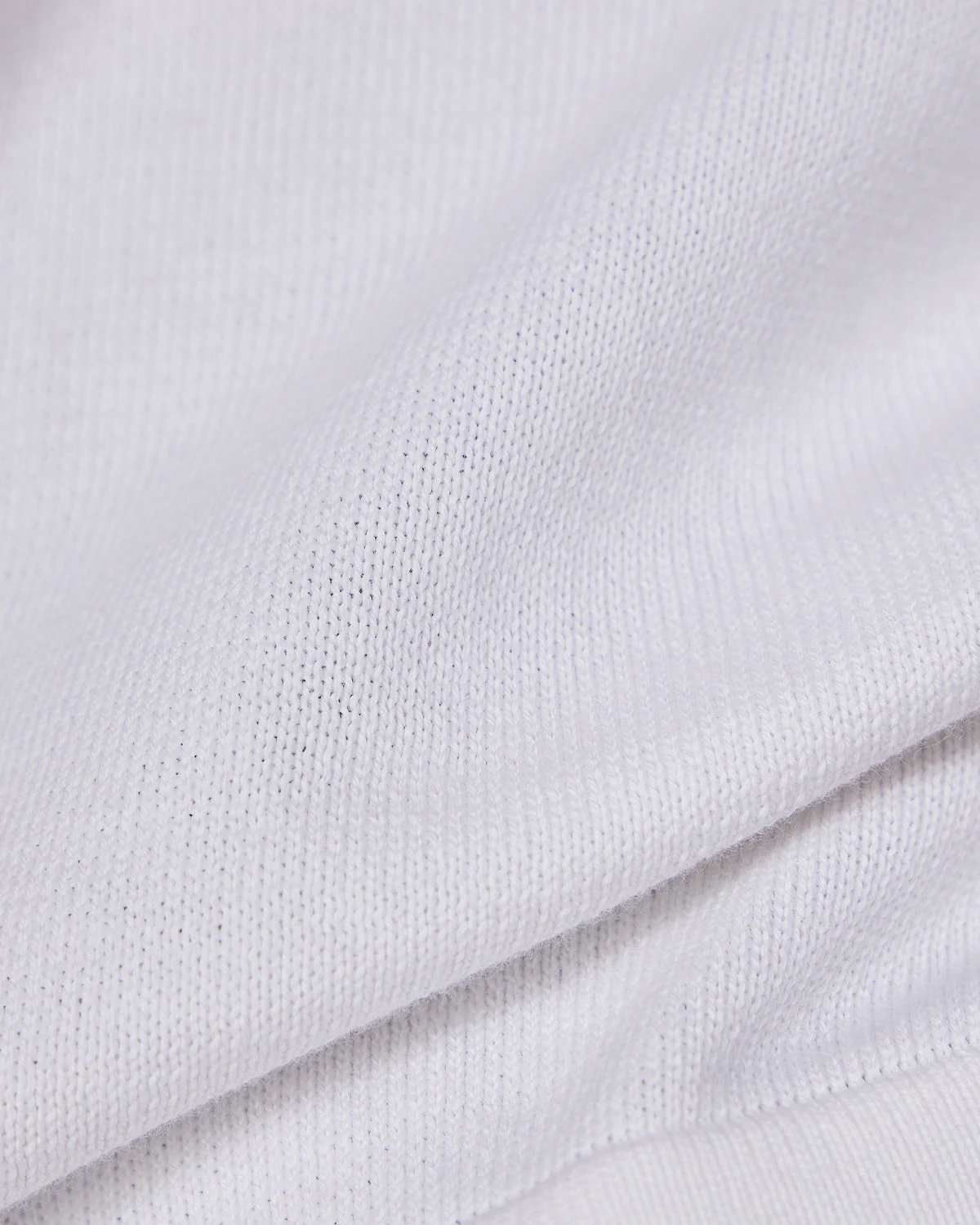 Signature Flat Knit Button Polo - Ecru - Image 5