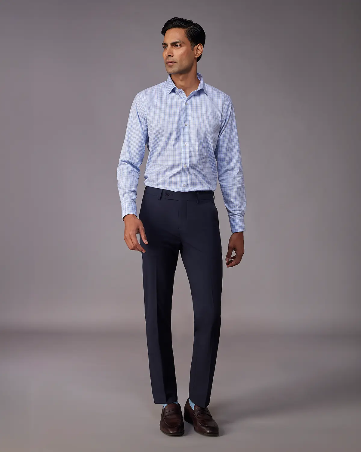 Flux 4-way Stretch Dress Pants - Navy - Image 3