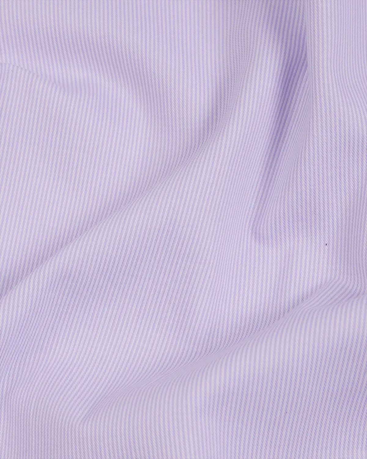 Giza Cotton Lavender Twill Striped Shirt - Image 6