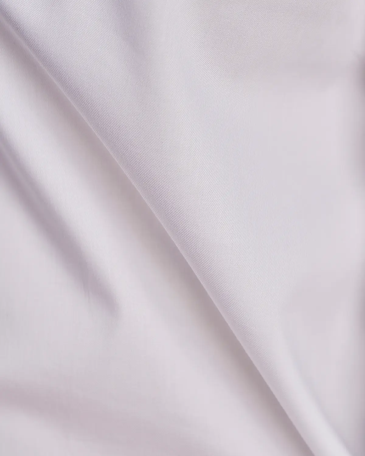 Giza Cotton White Twill Shirt - Image 6