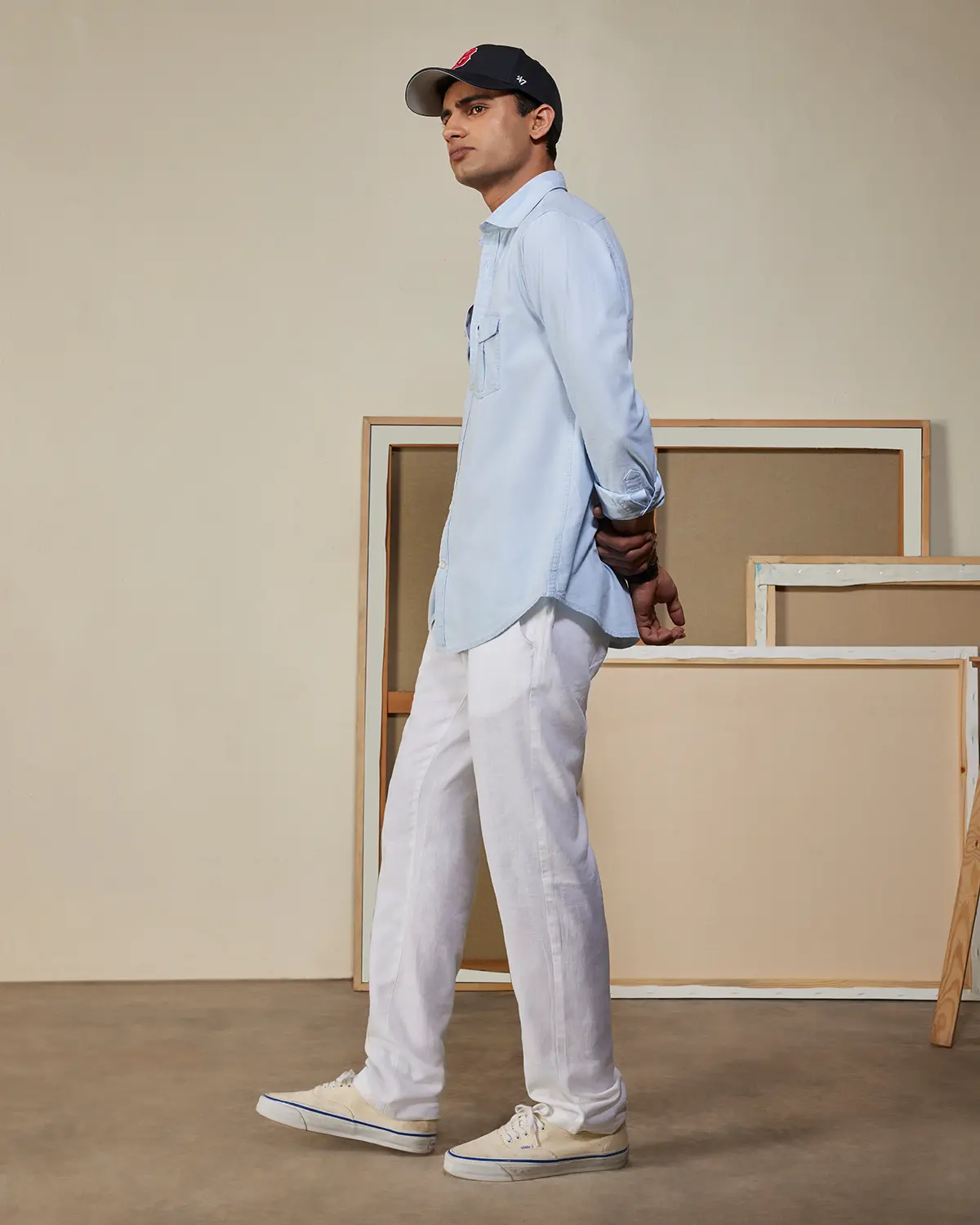 Icewash Chambray Denim Shirt - Image 4