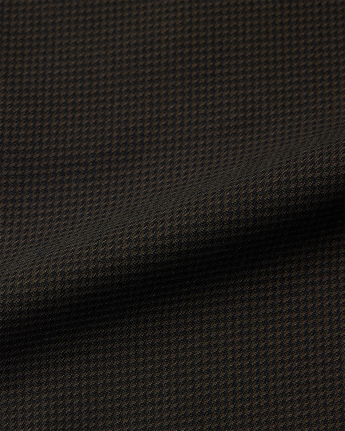 Infinia Houndstooth Stretch Dress Pants - Brown - Image 5
