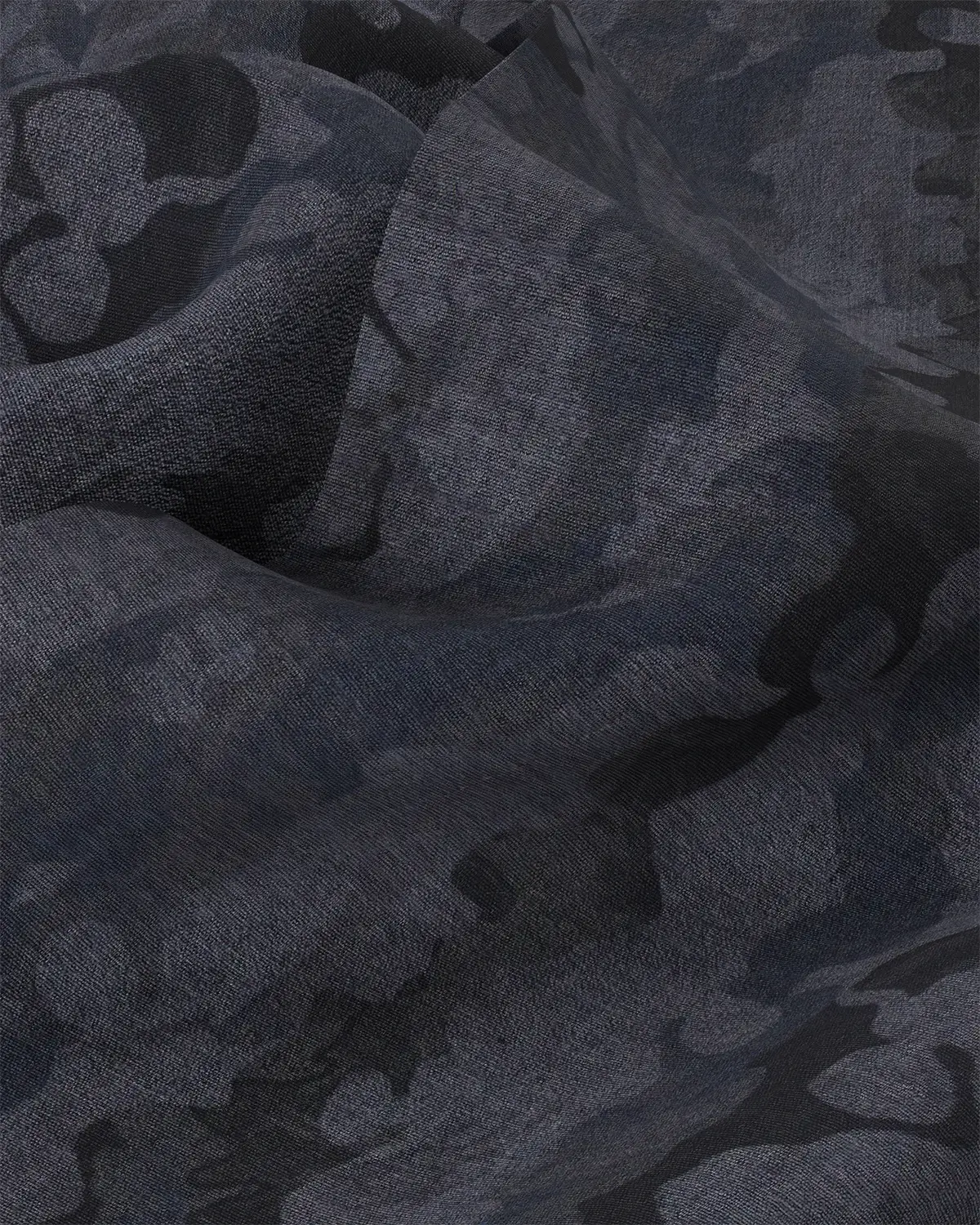 Japanese Abstract Printed Shirt - Grey - Image 3