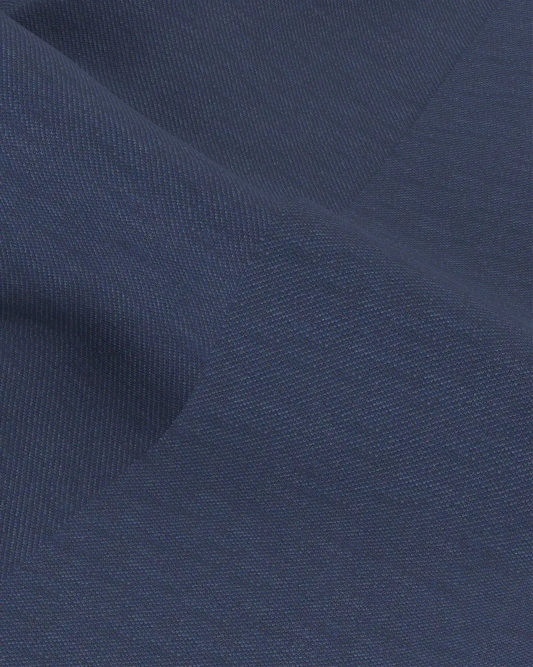 Japanese Cotton Knit Shirt - Mid Blue - Image 3
