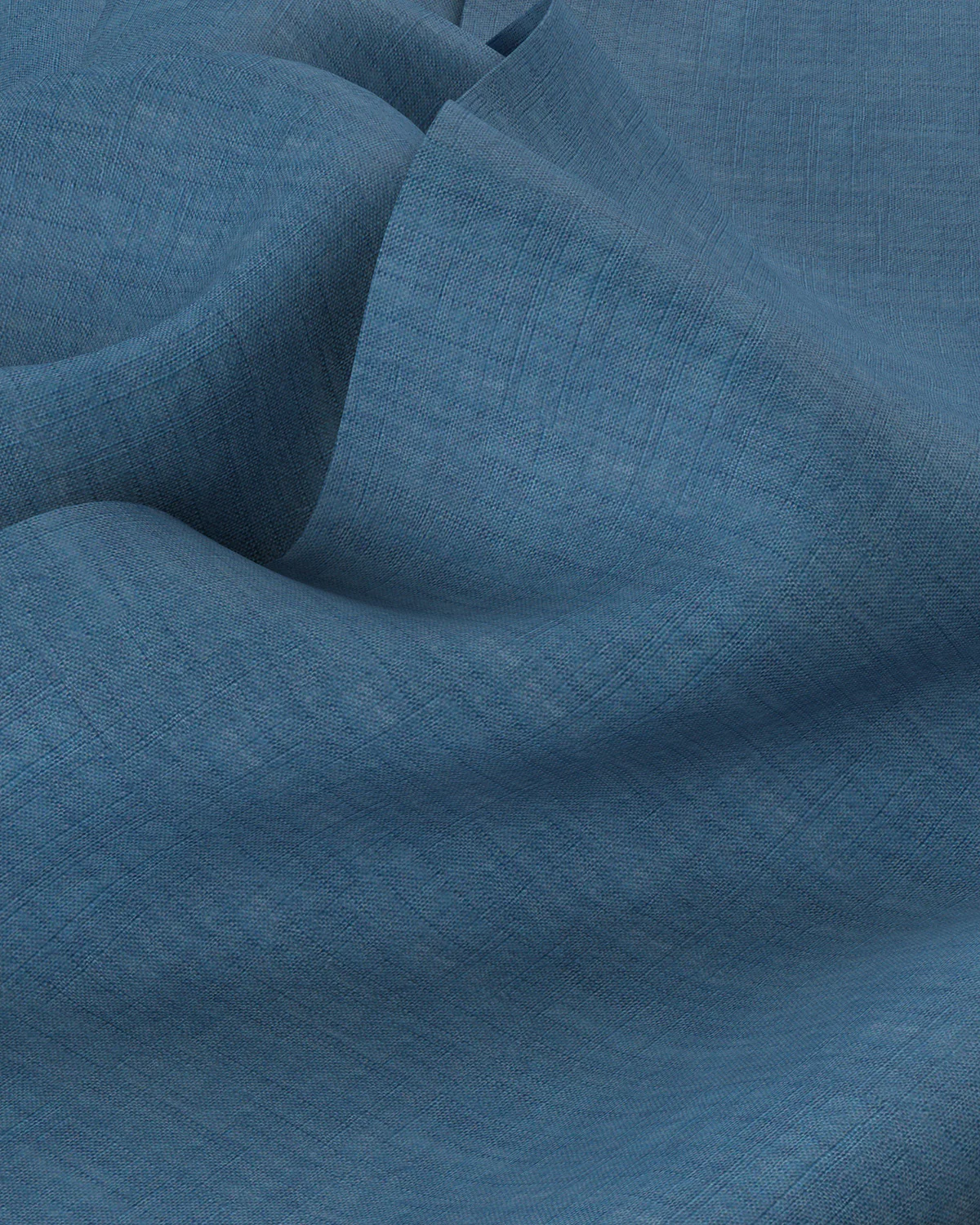 Japanese Cotton Shirt - Light Blue - Image 3