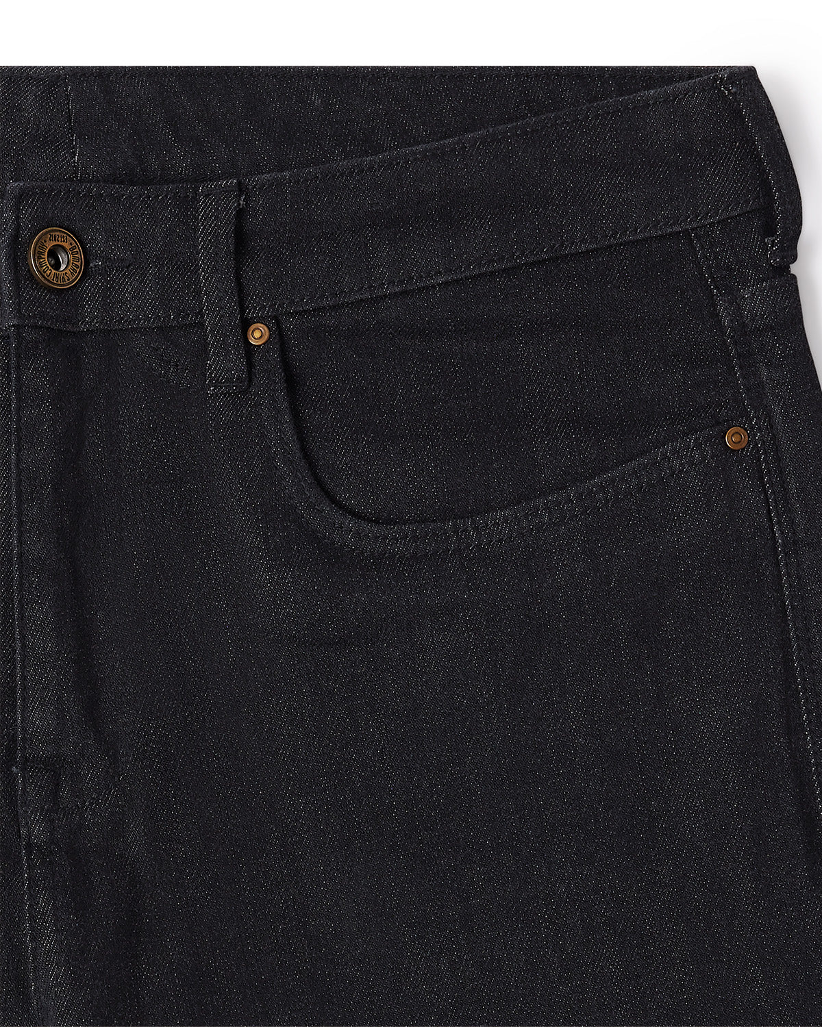 Japanese Deep Indigo Selvedge Rigid Jeans - Dark blue - Image 2