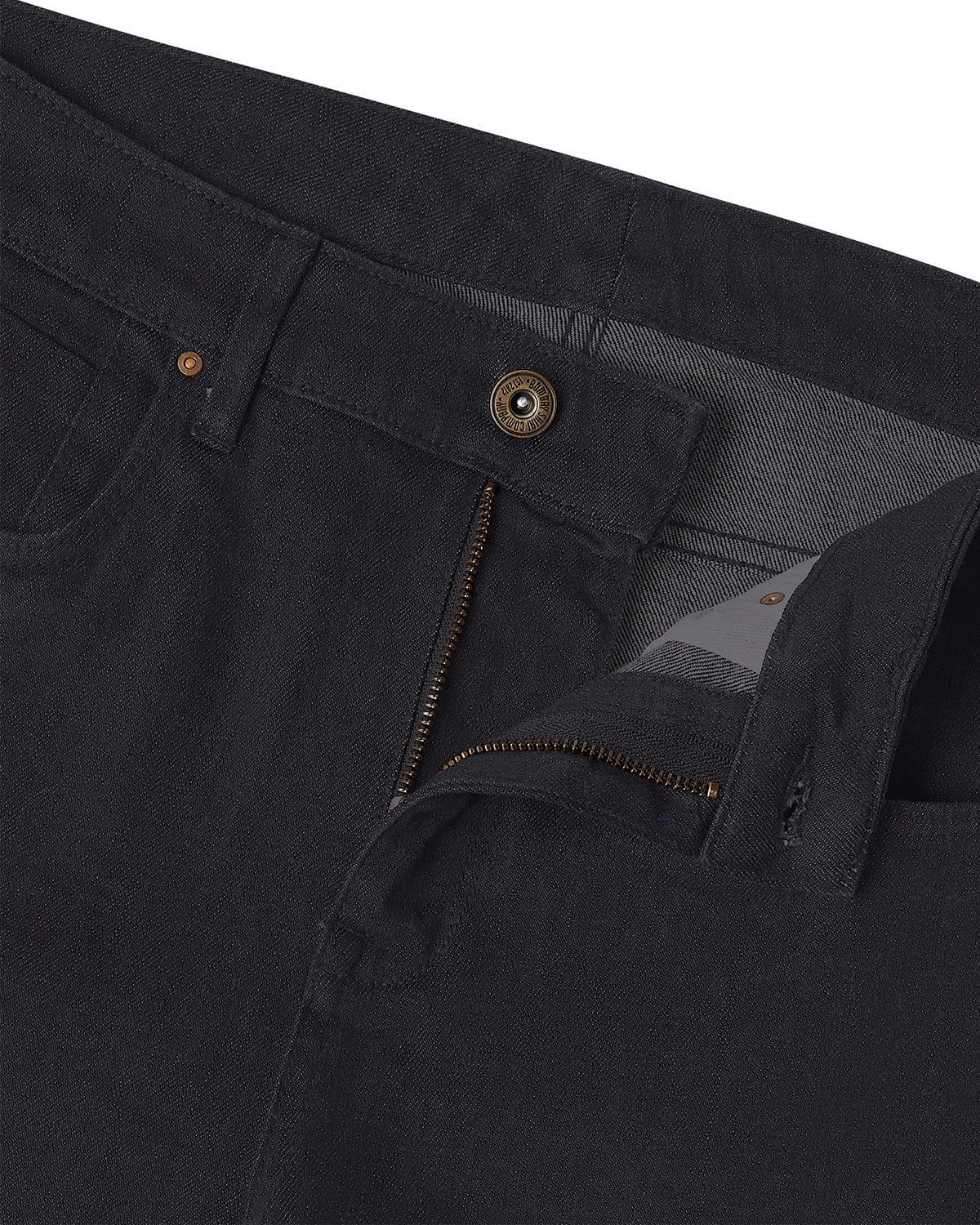 Japanese Deep Indigo Selvedge Rigid Jeans - Dark blue - Image 5