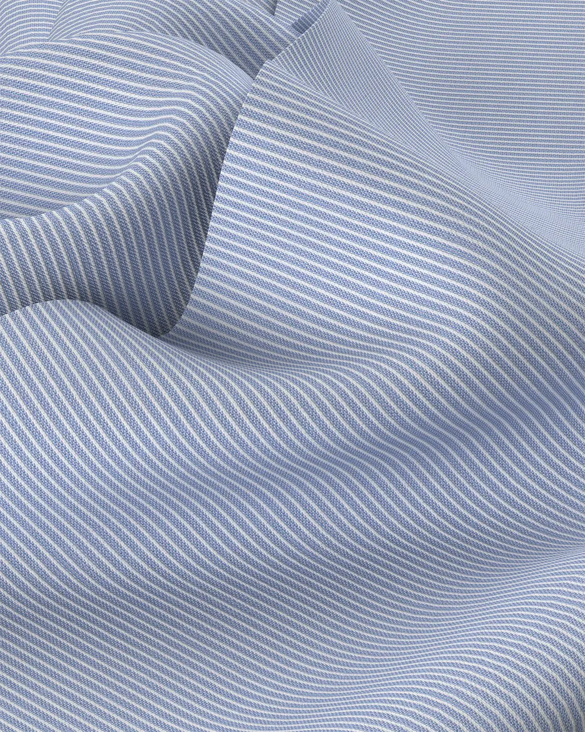 Japanese Stretch Knit Shirt - Mid Blue