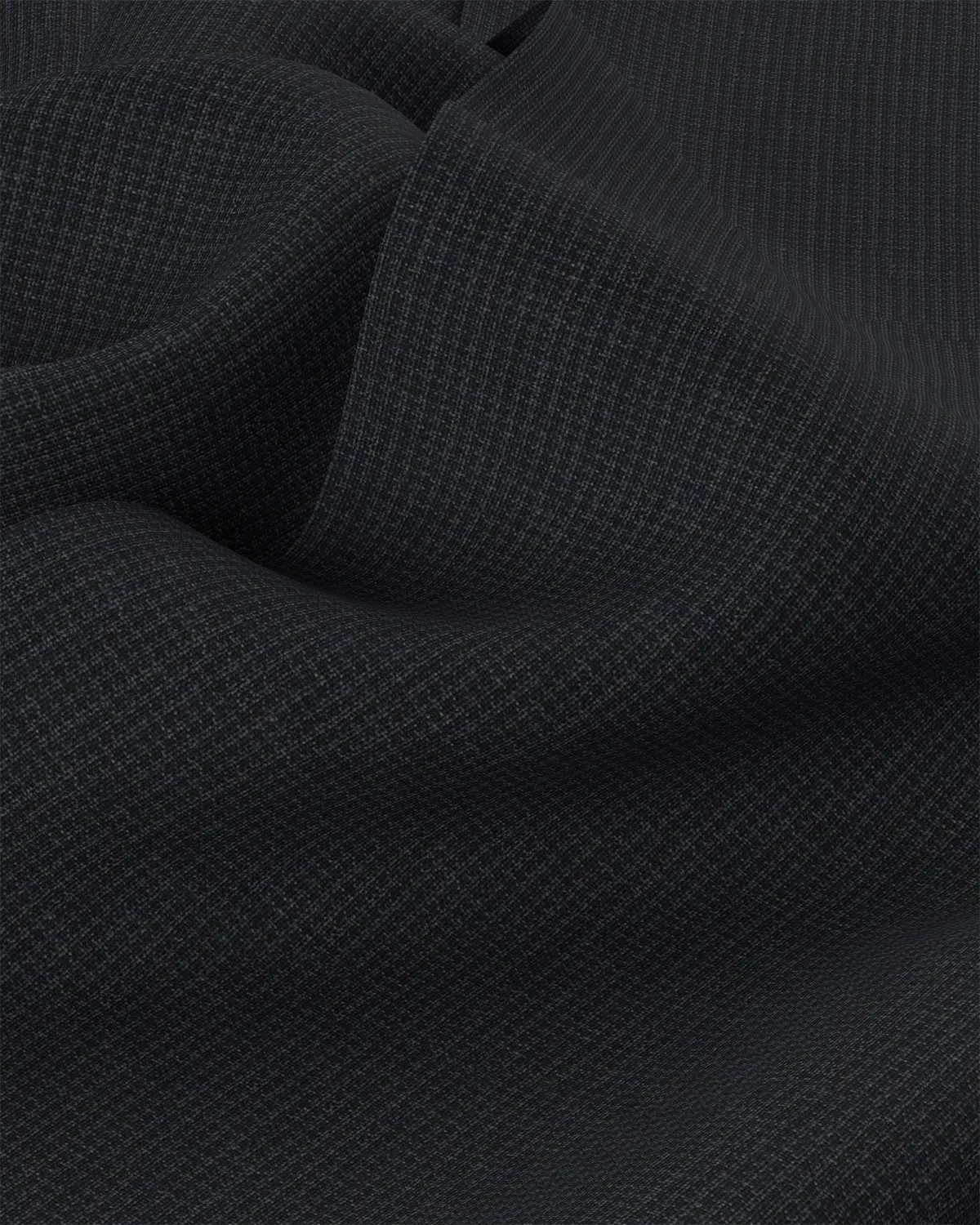 Japanese Stretch Wool-Blend Dobby Shirt - Navy