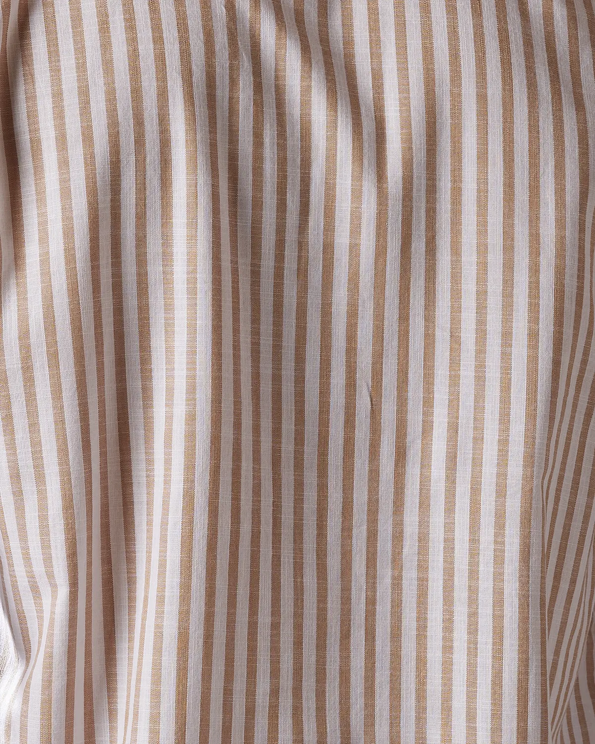 Light Brown Striped Shirt - Image 7