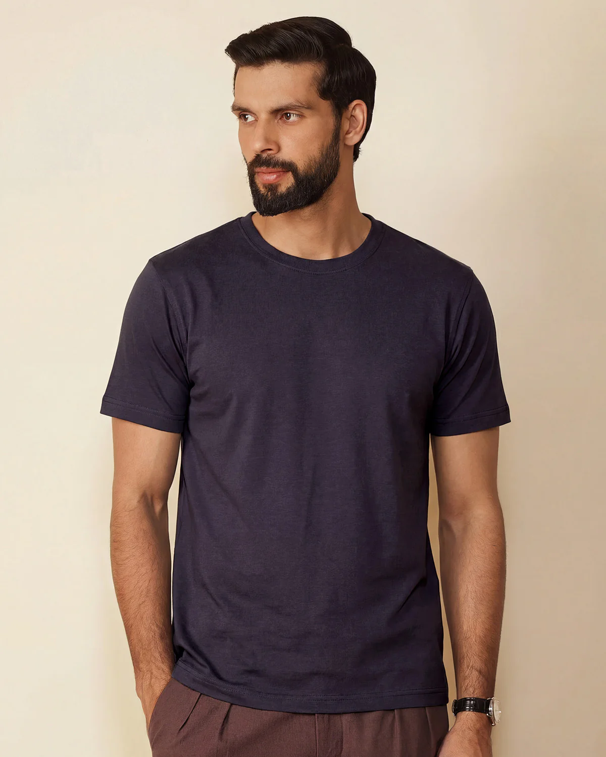 Luxe Drift T-Shirt - Dark Purple