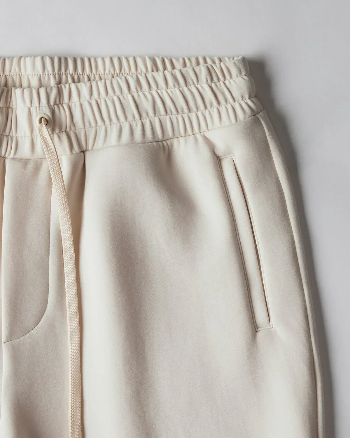 Luxe Journey Joggers - Ecru - Image 3