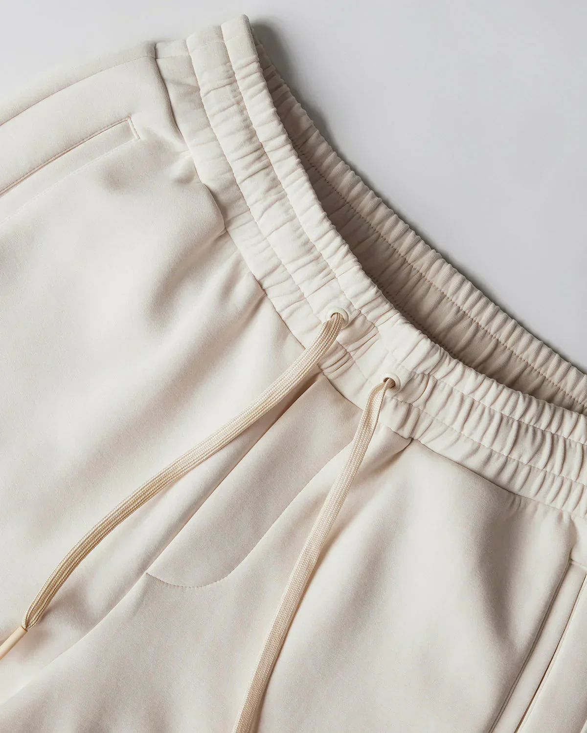 Luxe Journey Joggers - Ecru - Image 5