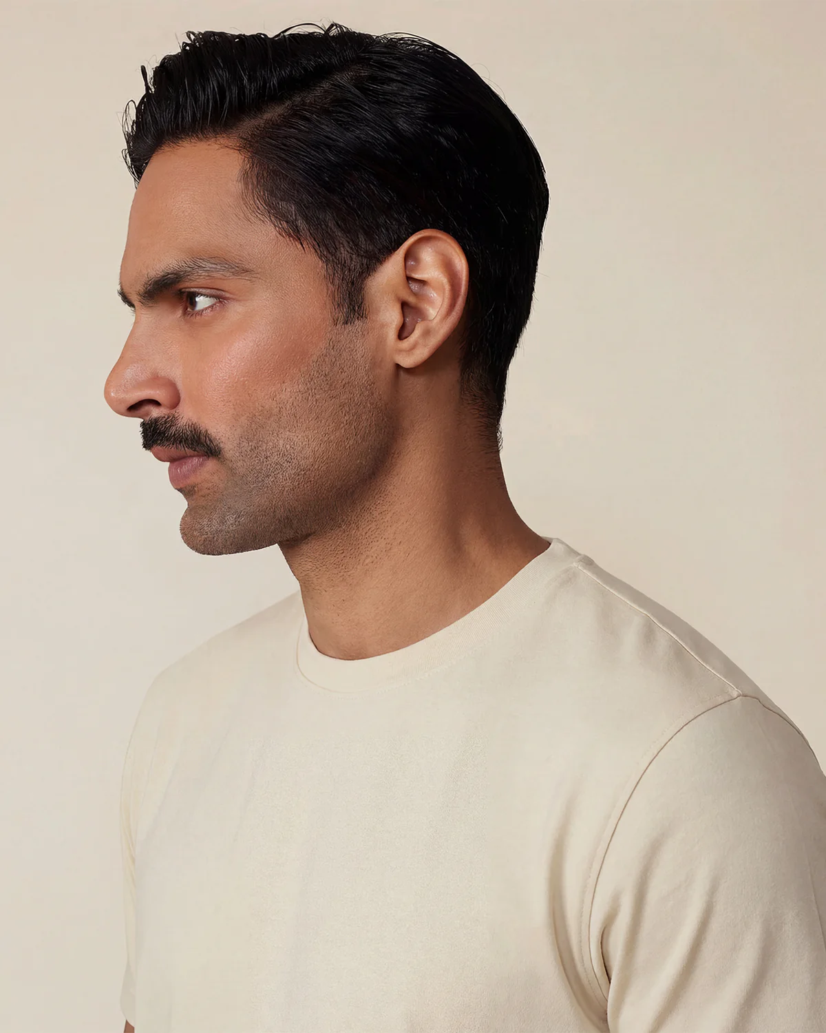 Luxe Lounger T-Shirt - Cream - Image 2